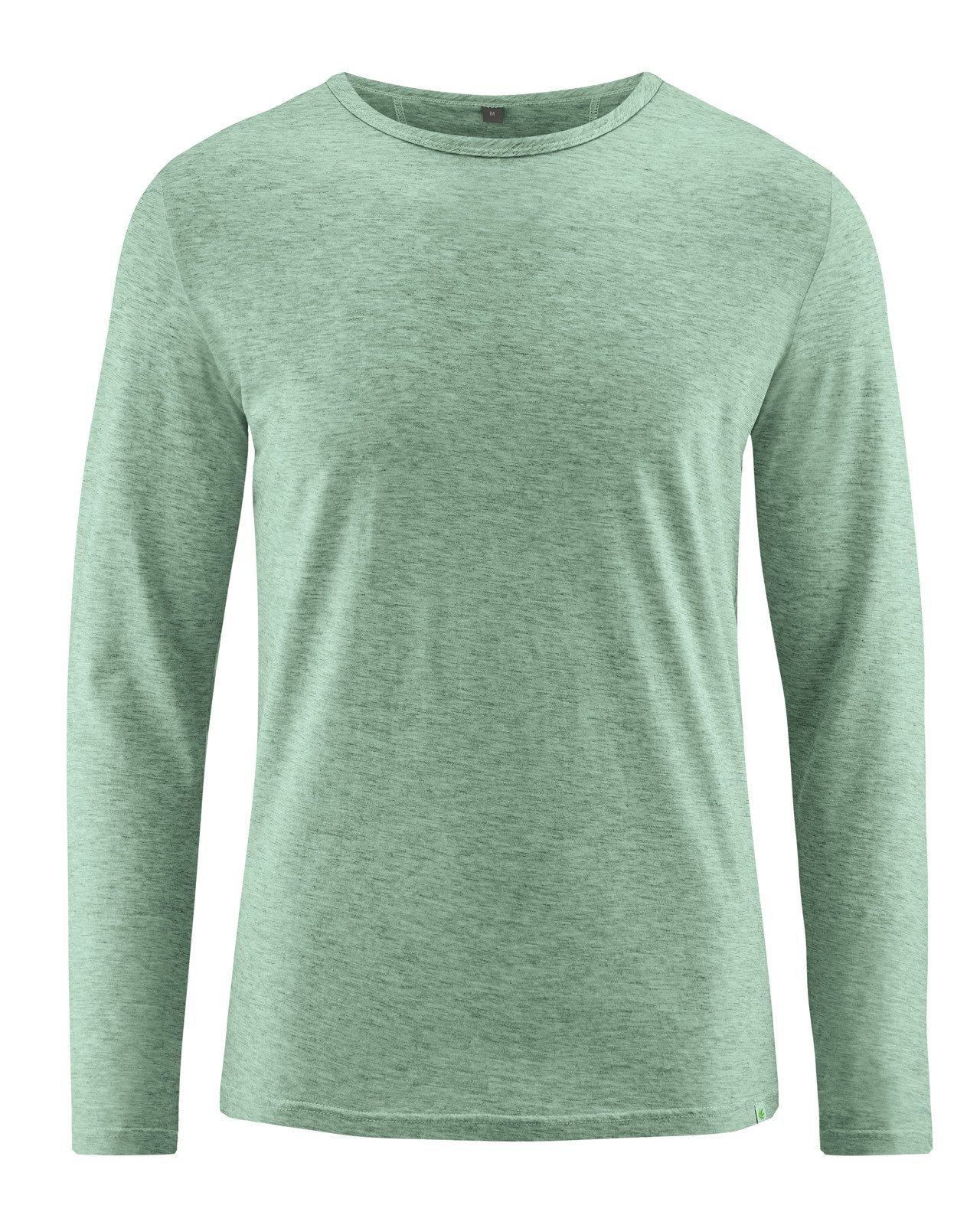 Langarmshirt Langarmshirt Herren mit Yakwolle Hanf/Biobaumwolle Normal Fit