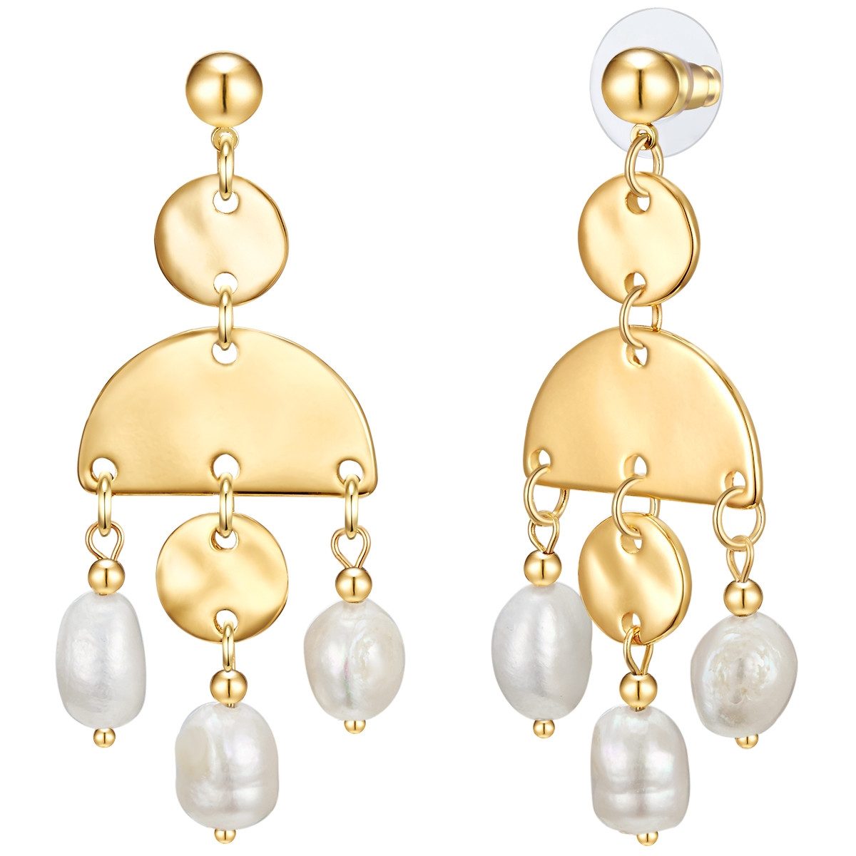 Lulu & Jane Paar Ohrhänger Metall günstig online kaufen