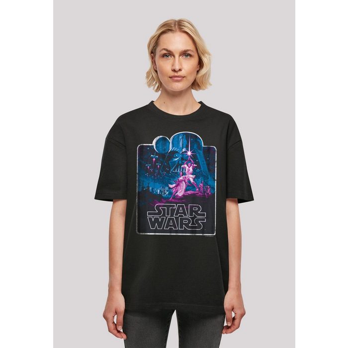 F4NT4STIC T-Shirt Star Wars Movie Montage