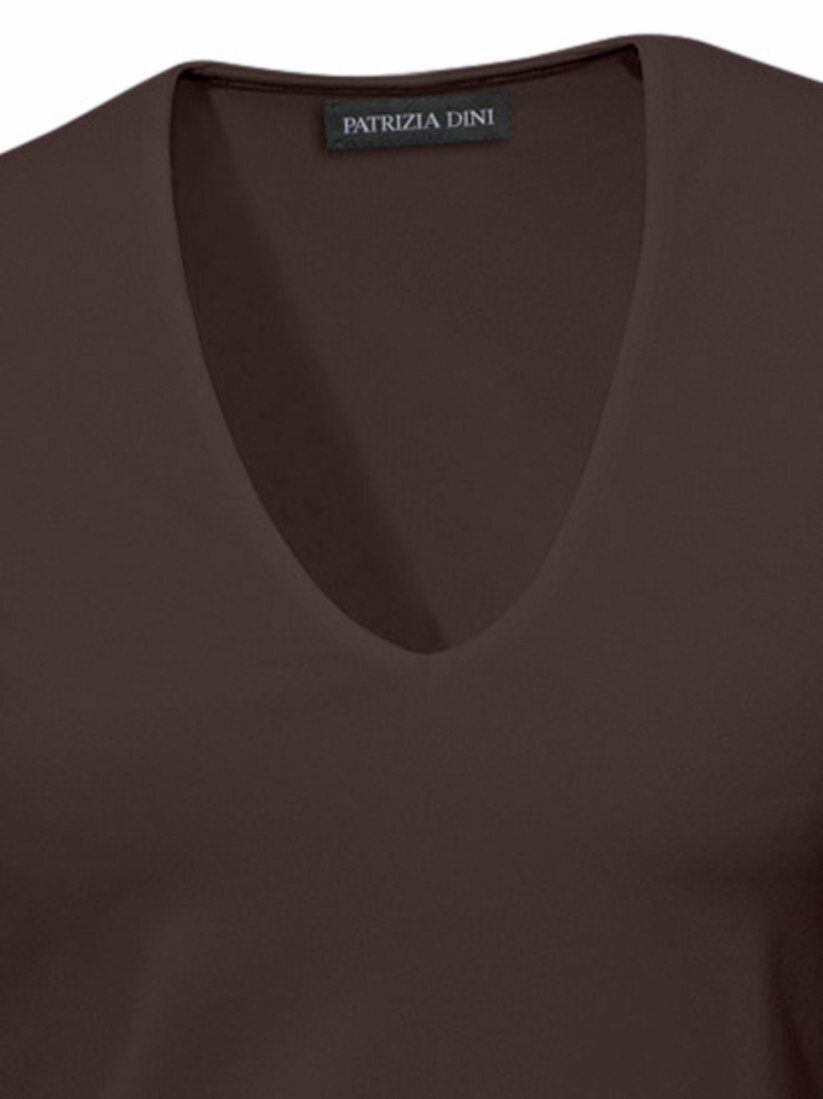 heine T-Shirt V-Shirt Kurzarm