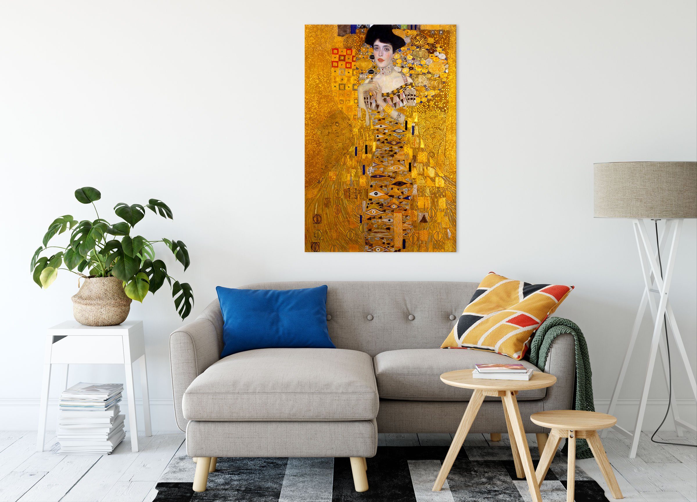 Pixxprint Leinwandbild Gustav Klimt - Adele günstig online kaufen