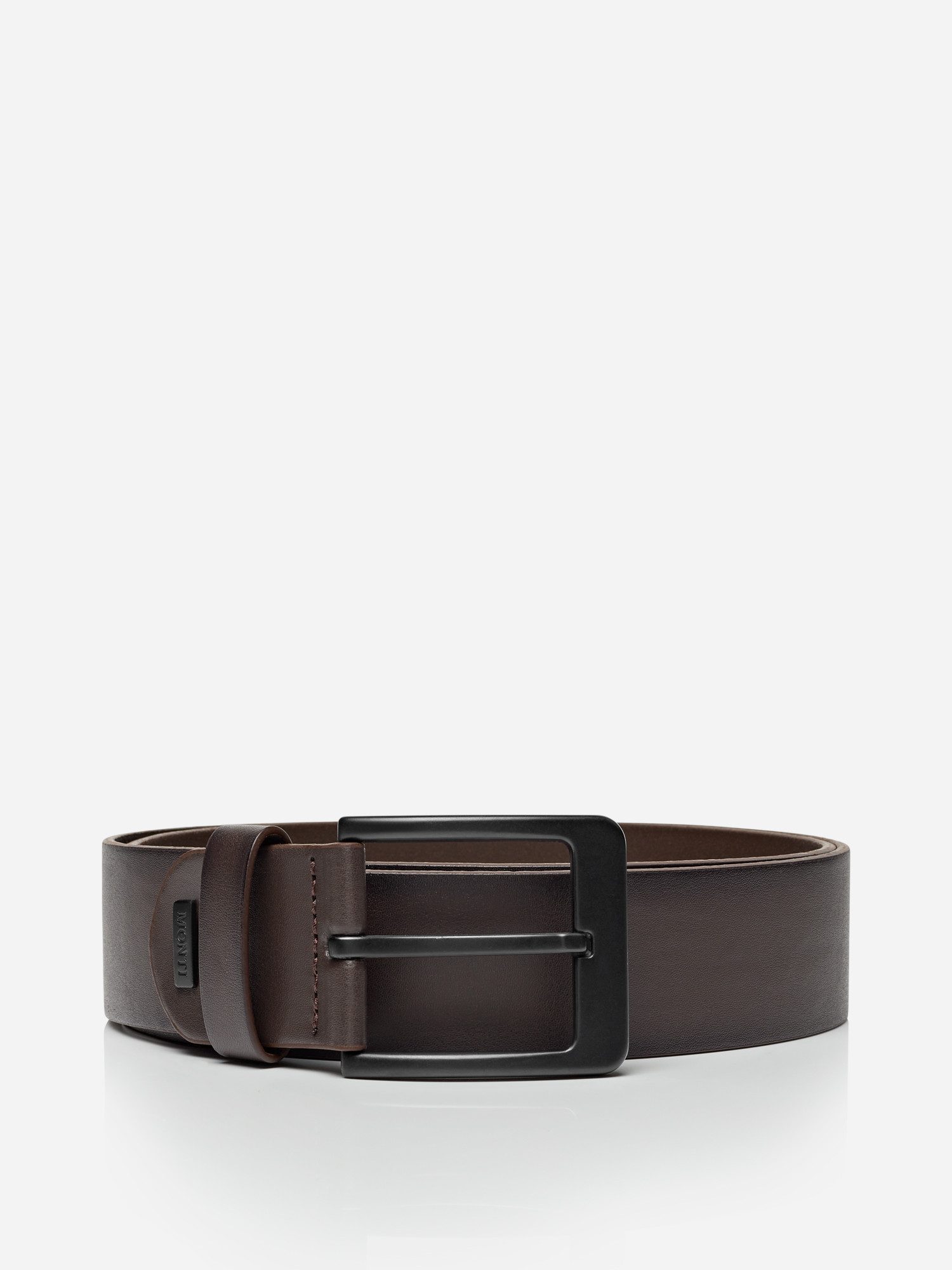 MONTI Ledergürtel ATLANTA mit dunkler Schließe