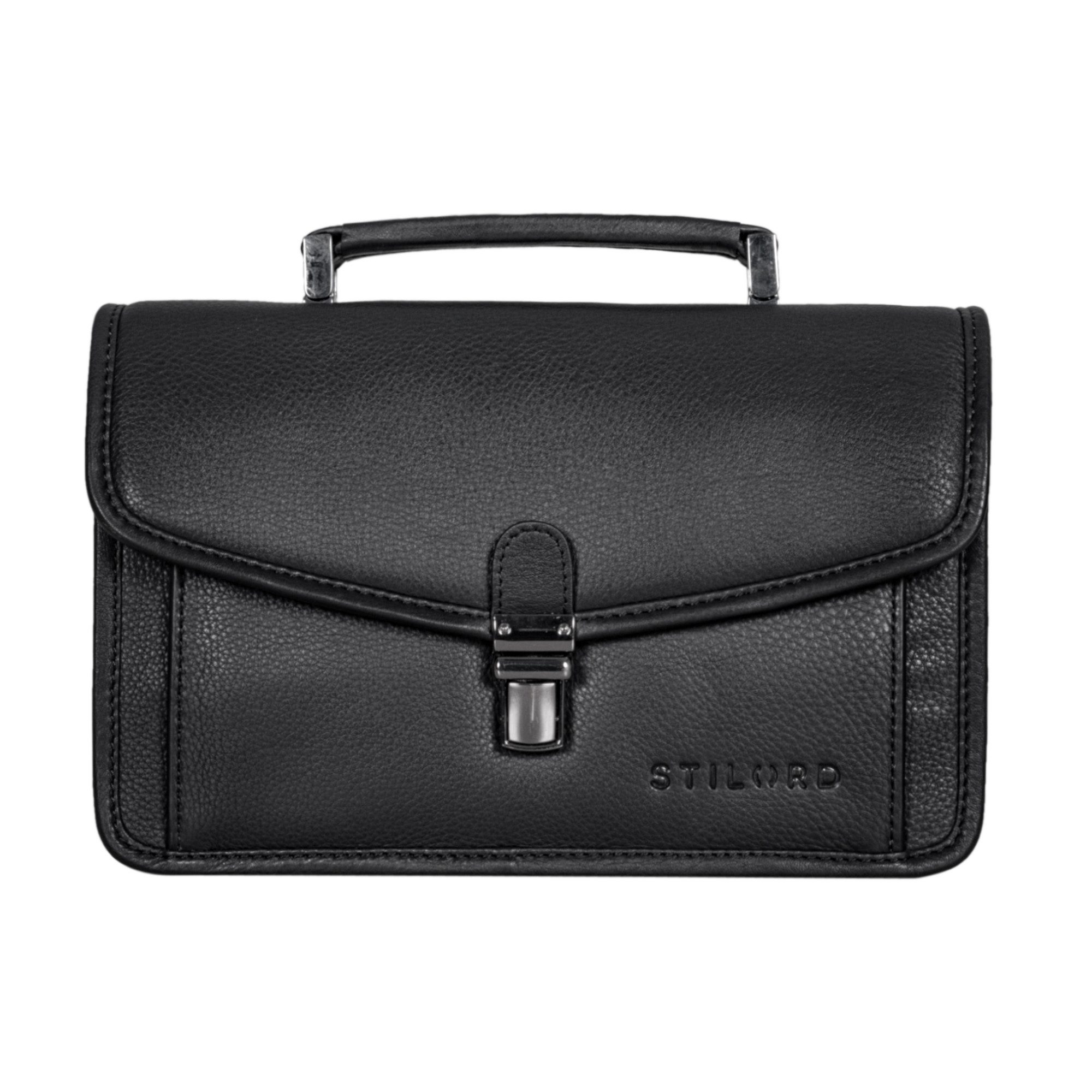 STILORD Geldbörse "Yael" Leder Handtasche Klein Damen