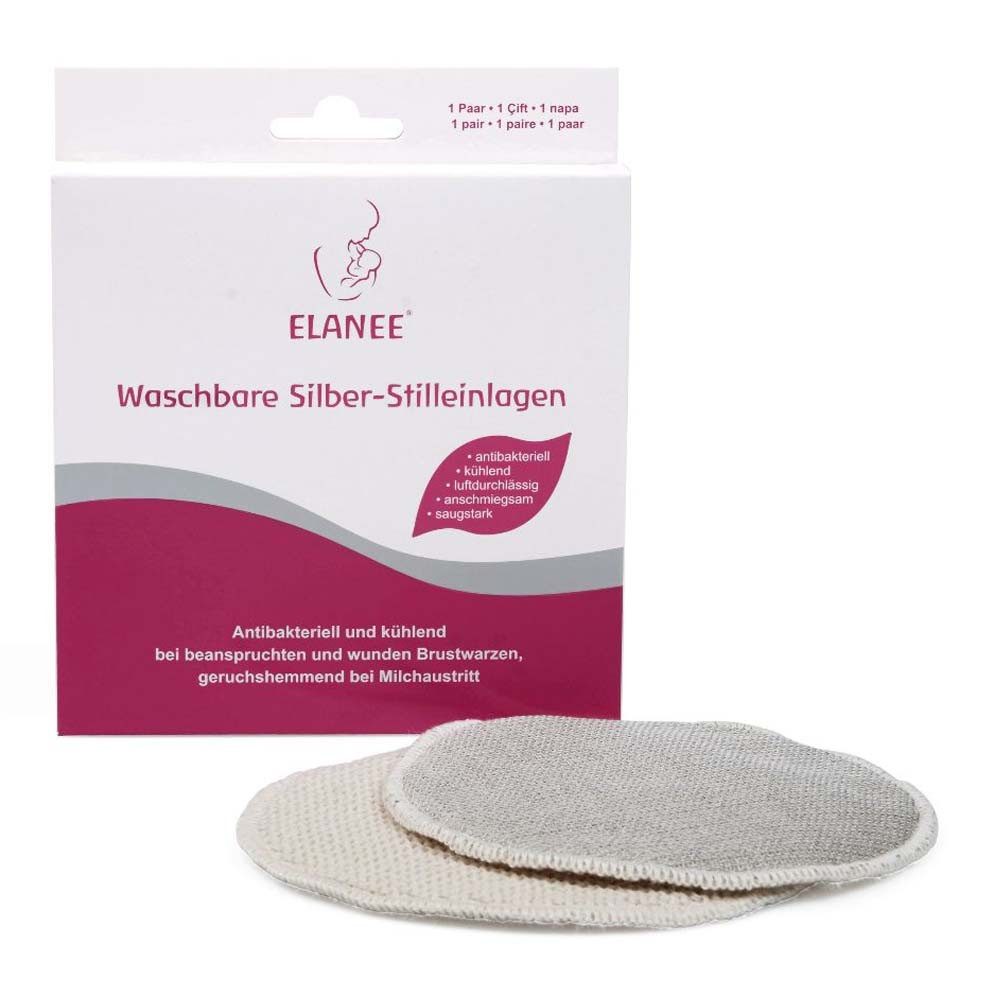 ELANEE BH-Stilleinlagen Silber-Stilleinlagen 1 Paar