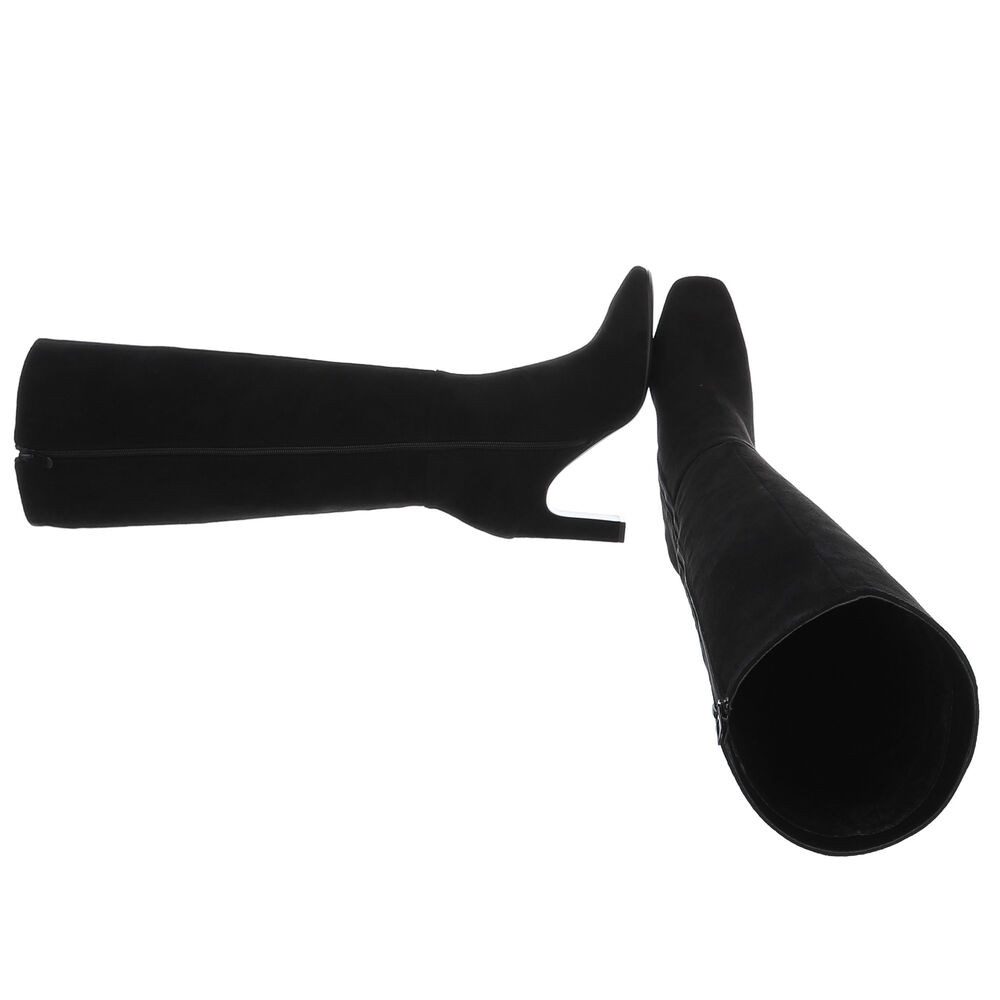 Ital-Design Eleganter hoher Stiefel mit Blockabsatz für Damen High-Heel-Sti günstig online kaufen