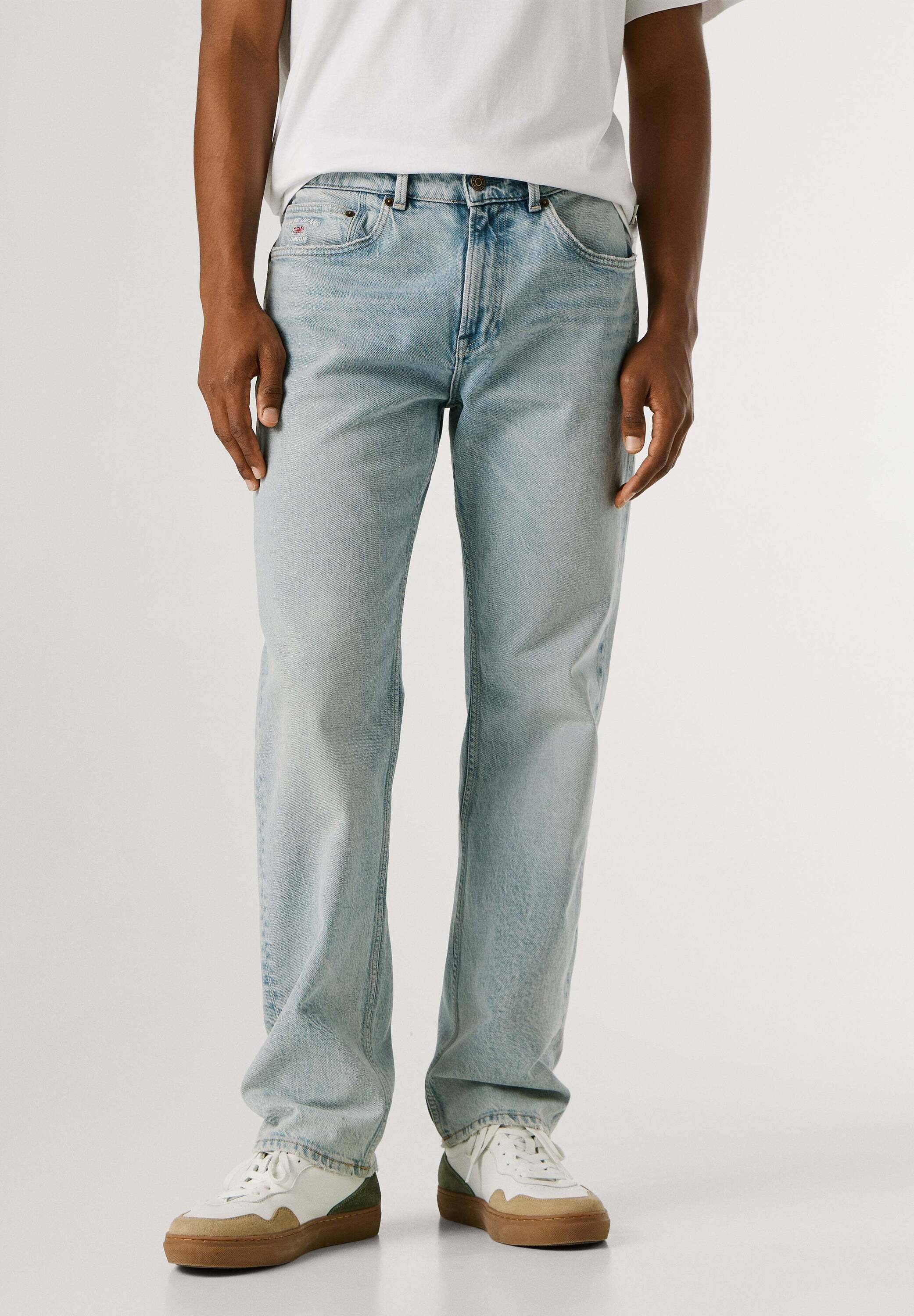Pepe Jeans Straight-Jeans straight leg jeans STRAIGHT JEANS CASH FS BALTIC LT BLUE