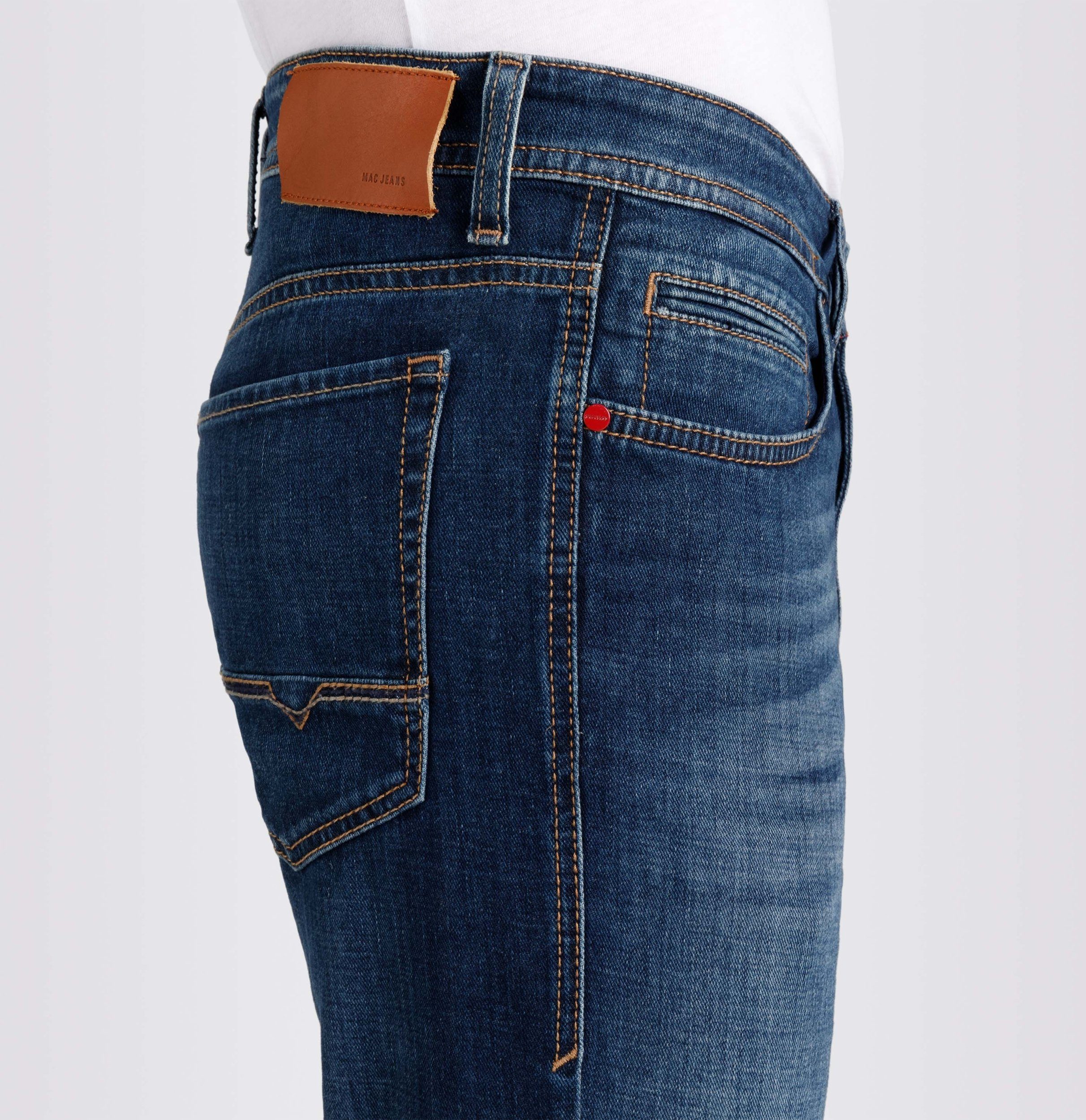Trousers JEANS Alpha Denim Arne, Men MAC 5-Pocket-Jeans - MAC
