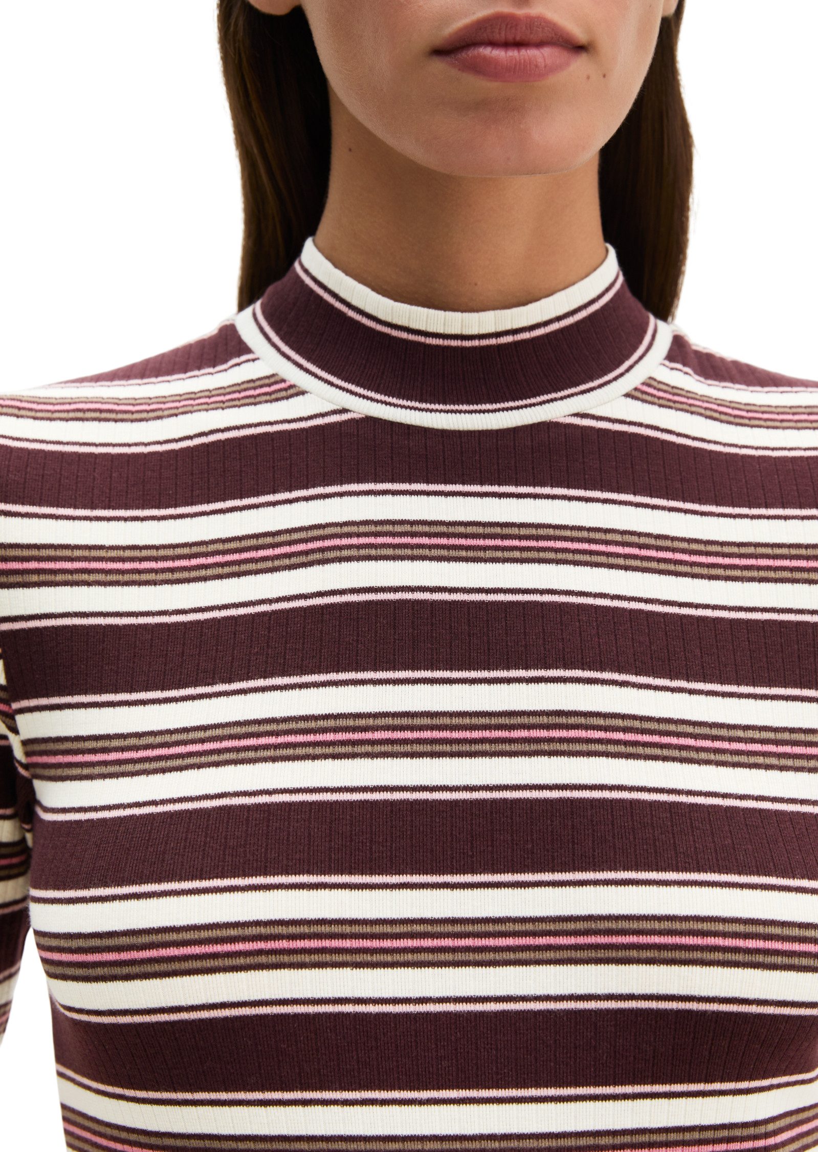 Marc O'Polo T-Shirt aus weichem Baumwoll-Modal-Stretch-Jersey – Bild 4 von 5