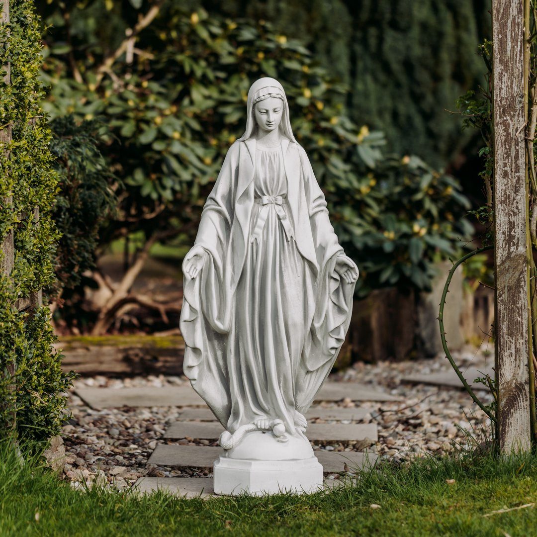 gartendekoparadies.de Gartenfigur Statue der heiligen Maria, Madonna, H. 98 cm, 60 kg, Frostsicher