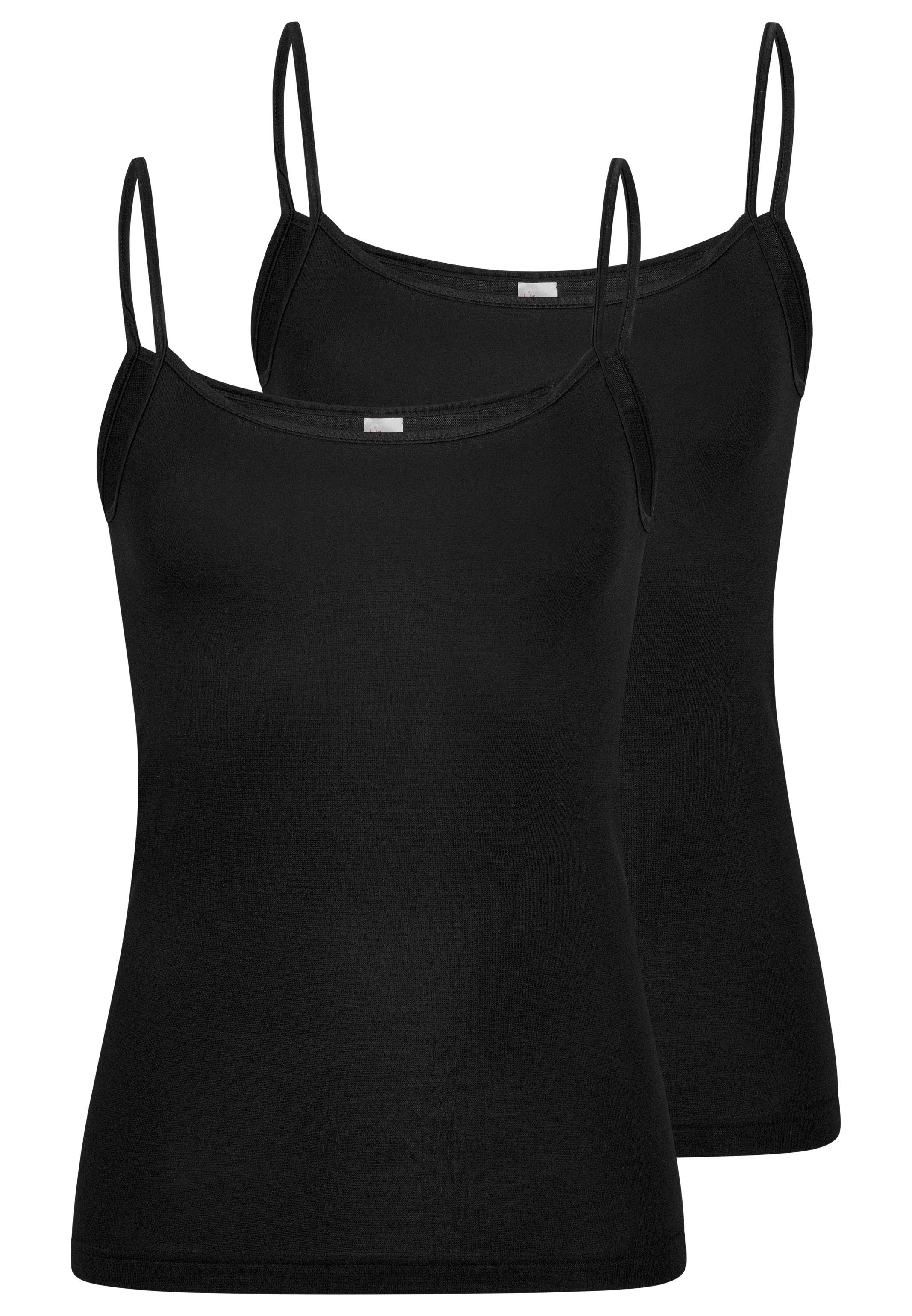 Nina Von C. Unterhemd 2er Pack Motion (Spar-Set, 2-St) Spaghetti Top - Blickdicht - Weiches Material, ohne Seitennähte