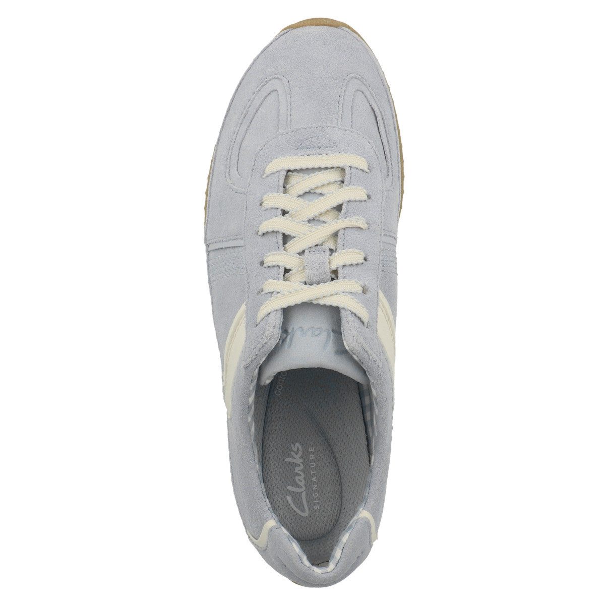Clarks Meridor Lo Damen Sneaker Turnschuhe, Sportschuhe, Freizeitschuhe, Halbschuhe, Schnürschuhe