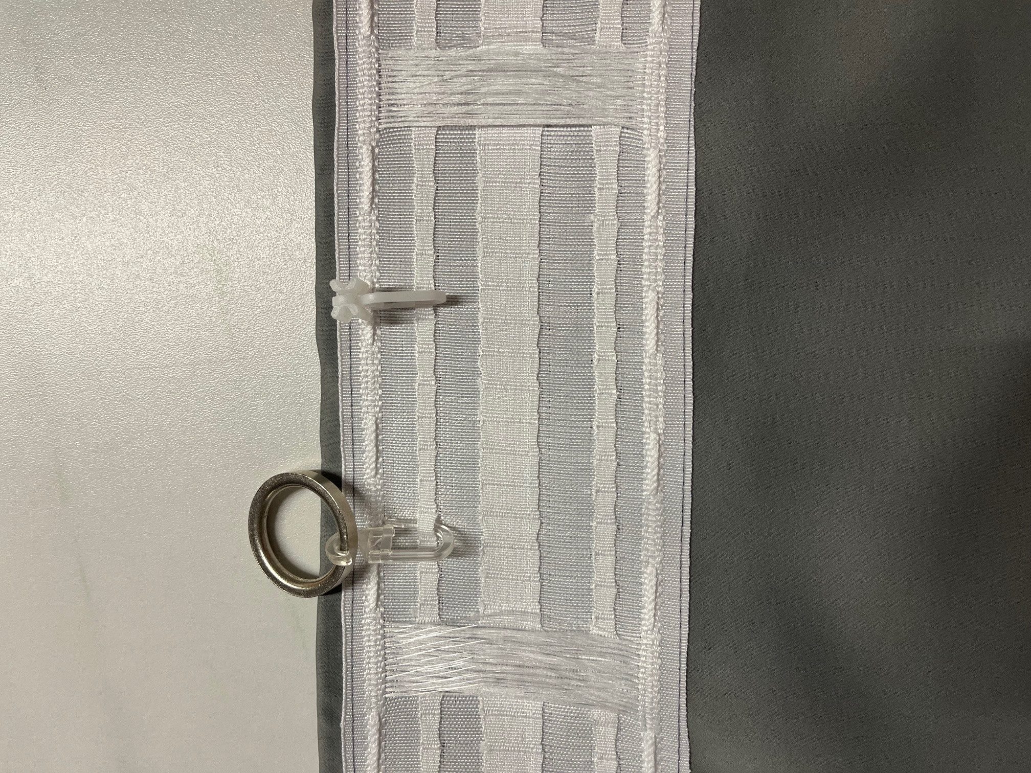 novumfix Verdunkelungsvorhang Sunout/70 grau KombiBand XXL bis 350 cm lang, verdunkelnd, Thermovorhang, Kombiband