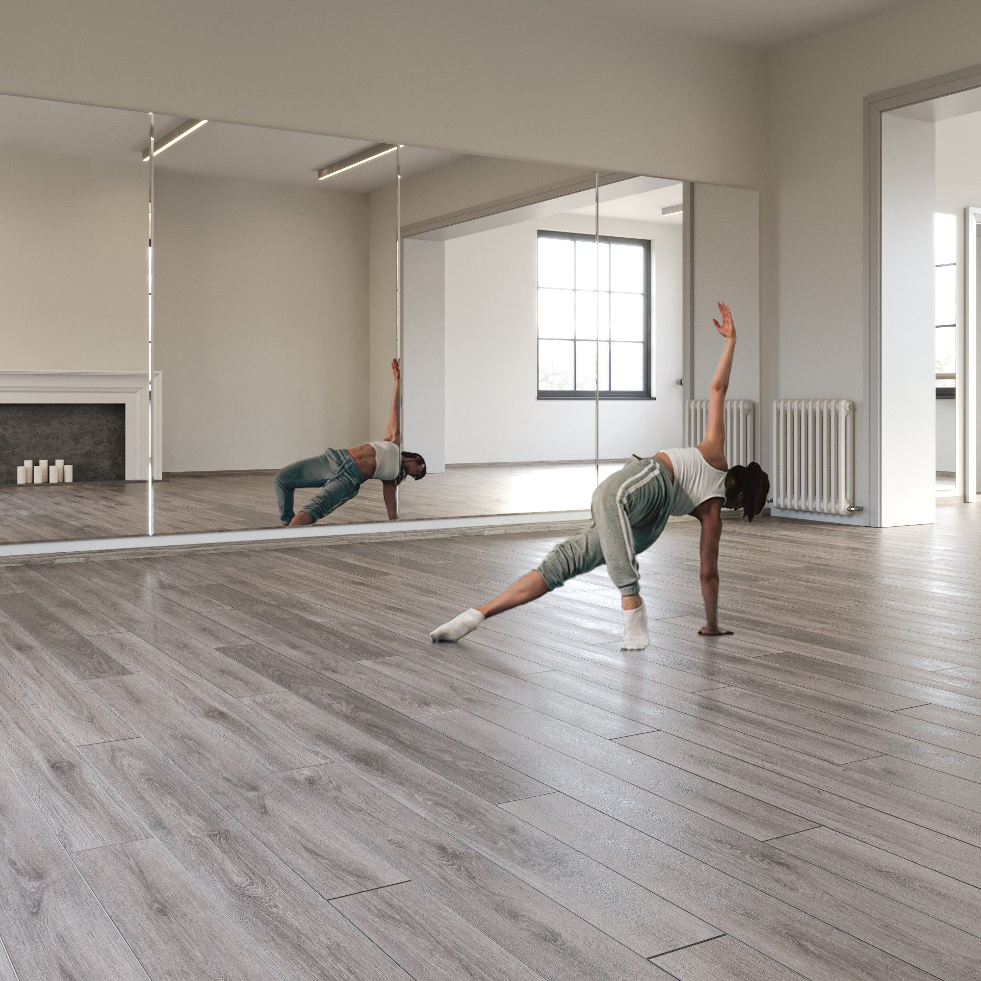 MySpiegel.de Wandspiegel Tanzspiegel Spiegelwand Für Fitness Und Ballett Sp günstig online kaufen