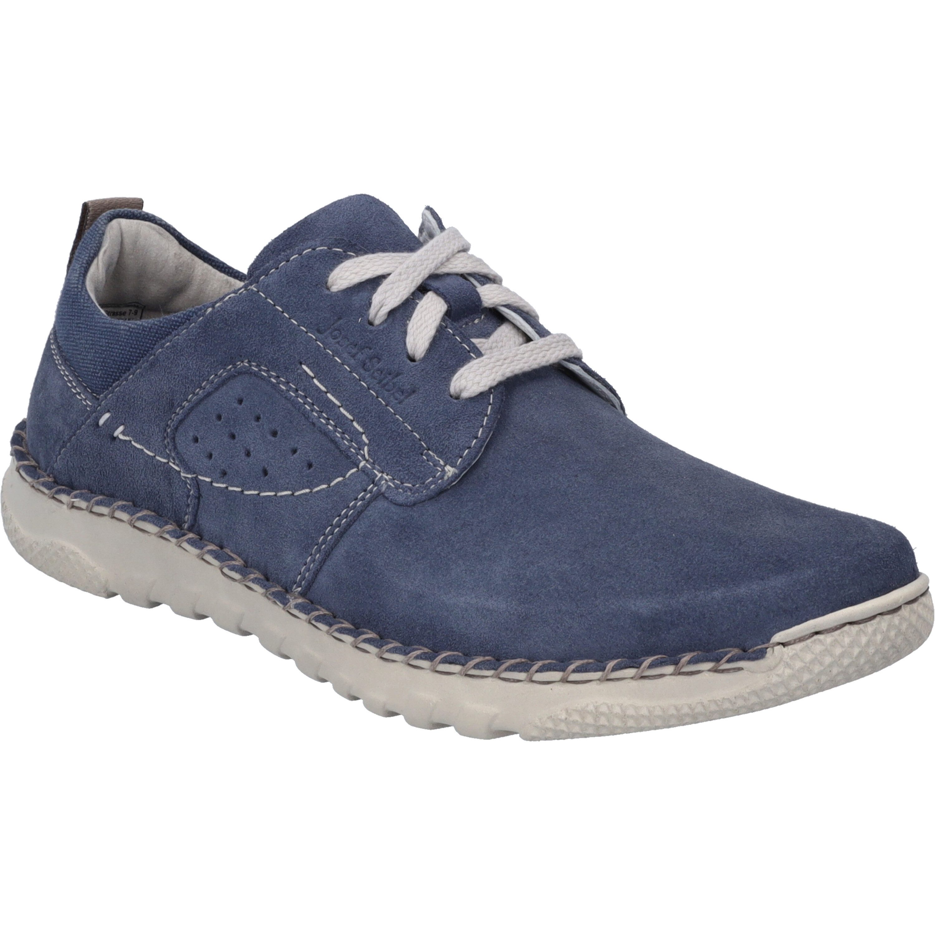Josef Seibel Wilson 04, blau Schnürschuh günstig online kaufen