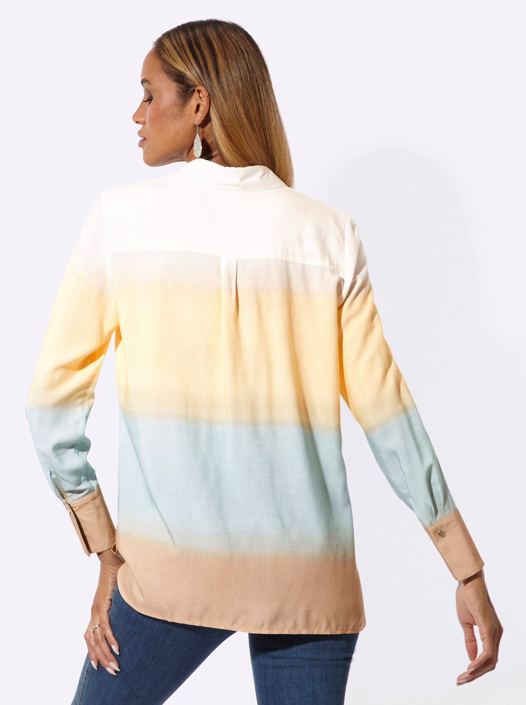 creation L Klassische Bluse Bluse Langarm