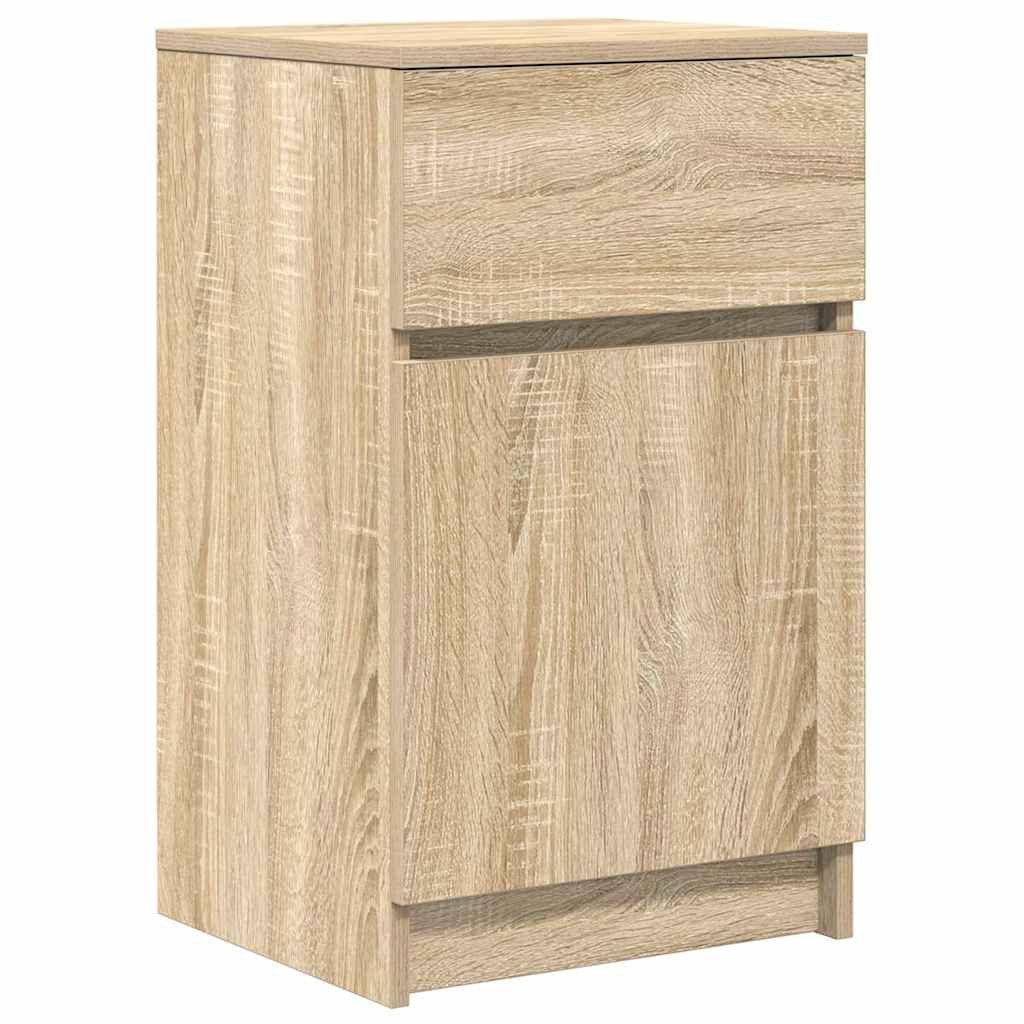 vidaXL Nachttisch Nachttisch Sonoma-Eiche 39x35x65 cm günstig online kaufen