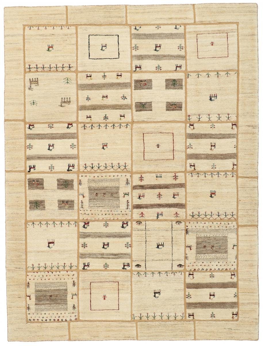 Orientteppich Patchwork Gabbeh 189x249 Moderner Handgeknüpfter rechteckig, Nain Trading, Orientteppich, Höhe: 18 mm