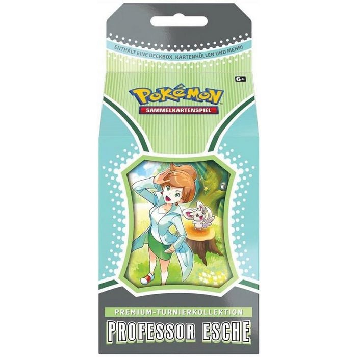 POKÉMON Sammelkarte »Pokémon - Professor Esche - Premium Turnierkollektion - deutsch« Premium Turnierkollektion mit viel Inhalt