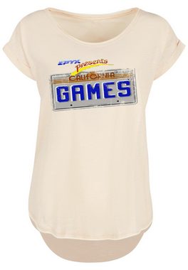 F4NT4STIC T-Shirt Retro Gaming California Games Plate Print