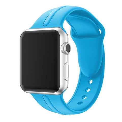CoverKingz Smartwatch-Armband Sportarmband für Apple Watch 41/40/38mm Silikon Band Series, Ersatz Austausch Silikonarmband Apple Watch Serie 9/8/7/6/SE/5/4/3/2/1