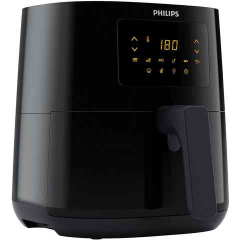 Philips Heißluftfritteuse Airfryer L HD9252/90, 4,1 l, 1400 W, mit 7 Voreinstellungen und Warmhaltefunktion, digitales Display