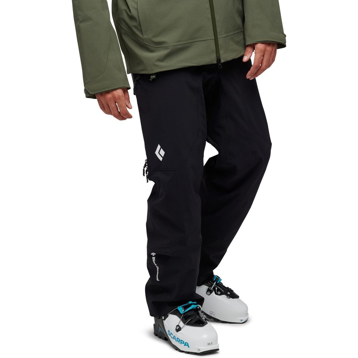 Black Diamond Skihose M Recon Insulated Pants Wasserdichte und isolierte Wanderhose für Herren, ideal für kalte und