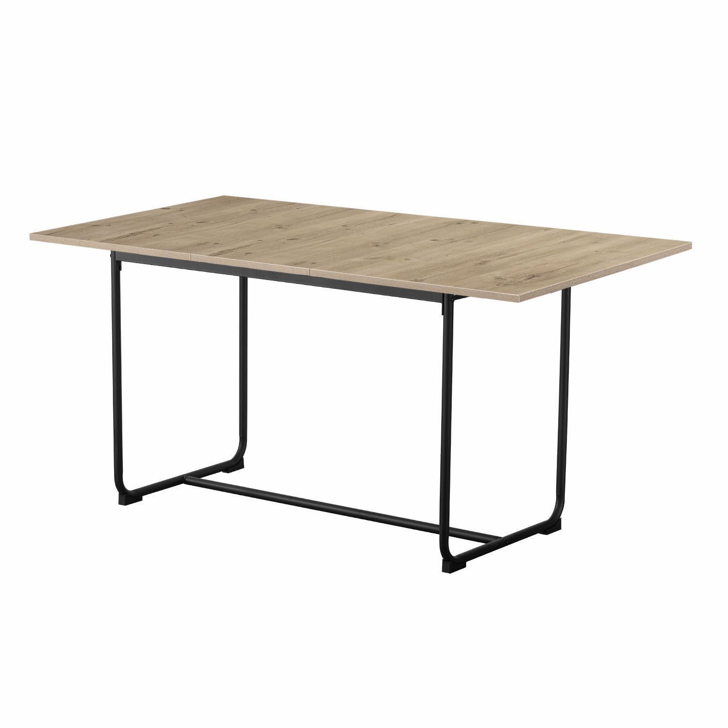 B&D home Esstisch LIO, Metallgestell schwarz oder weiß, ausziehbar, 4-6 Per günstig online kaufen