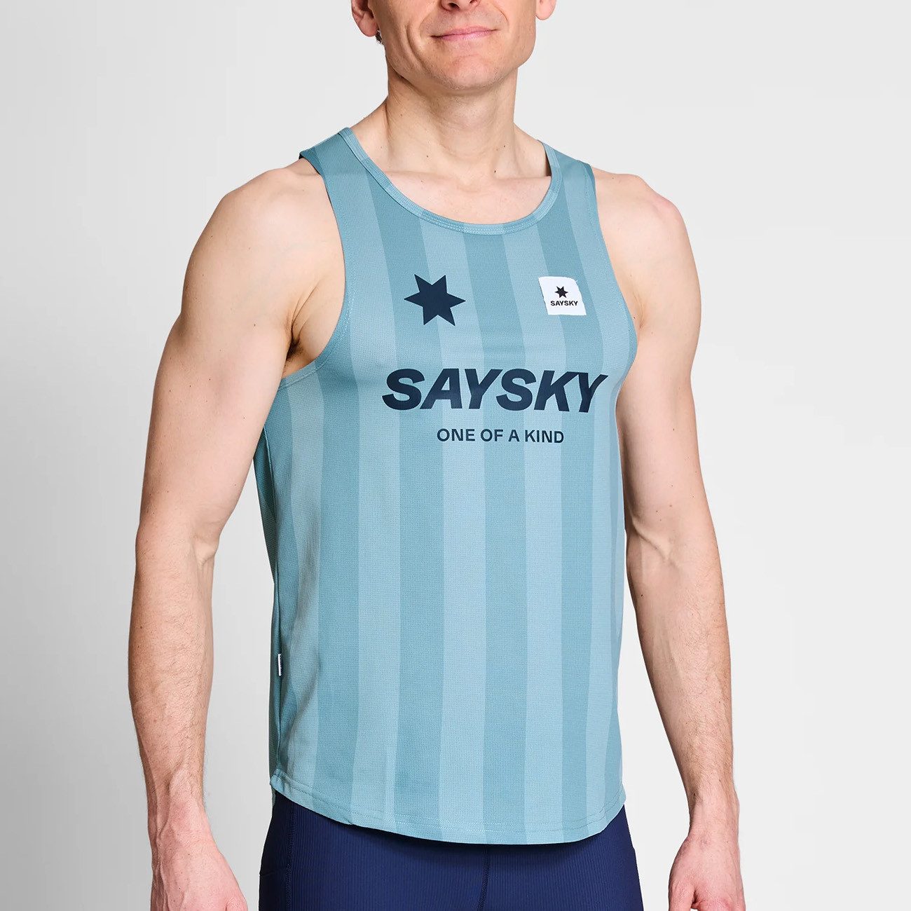 Saysky Laufhose Saysky Stripe Combat Singlet Blue