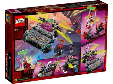 LEGO® Konstruktionsspielsteine LEGO® NINJAGO® - Ninja-Tuning-Fahrzeug, (Set, 419 St)