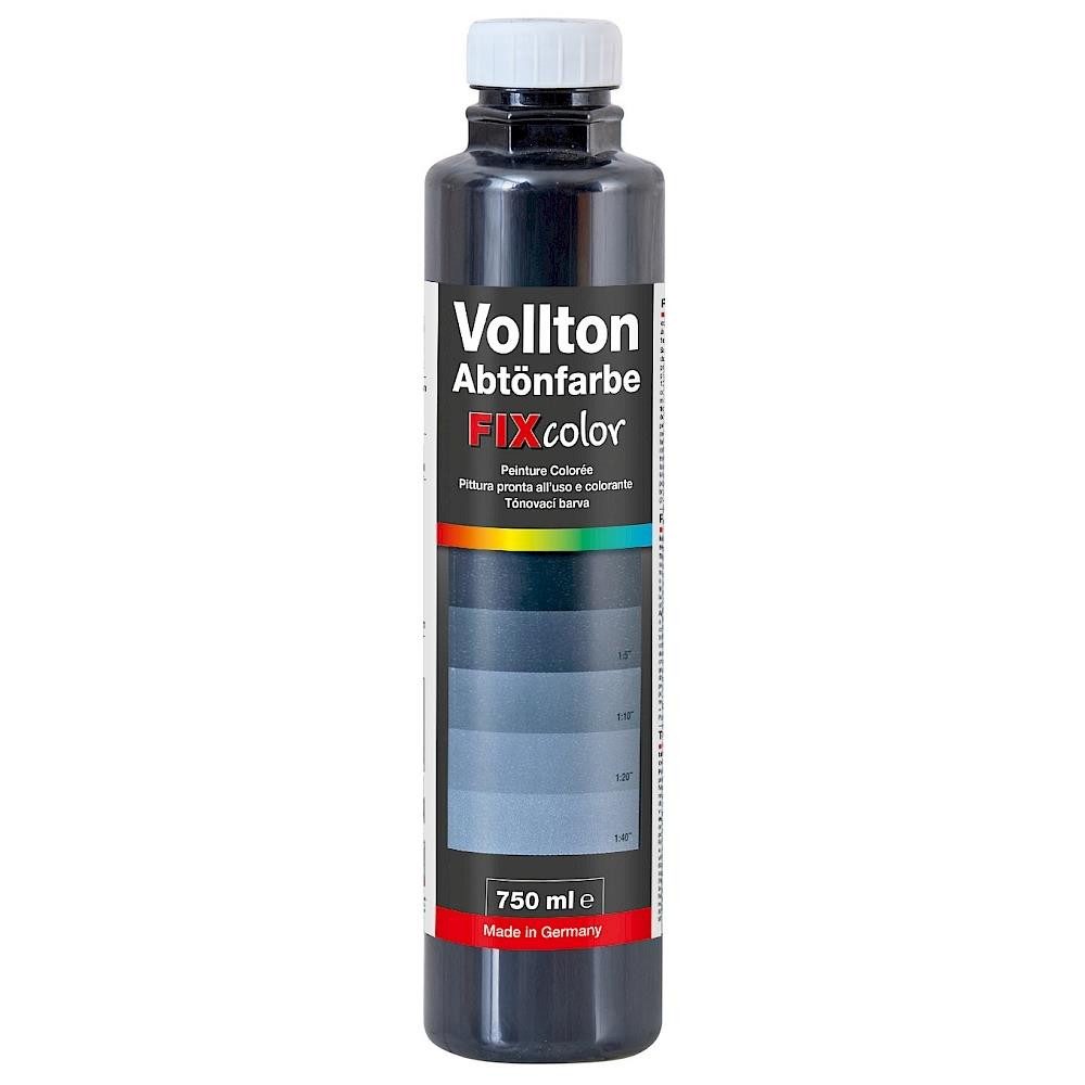 baufan® Vollton- und Abtönfarbe Farbe zum Mischen Innen und Außen, Farbtöne für dekorative Anstriche + Abtönen weißer Краски эмульсионные