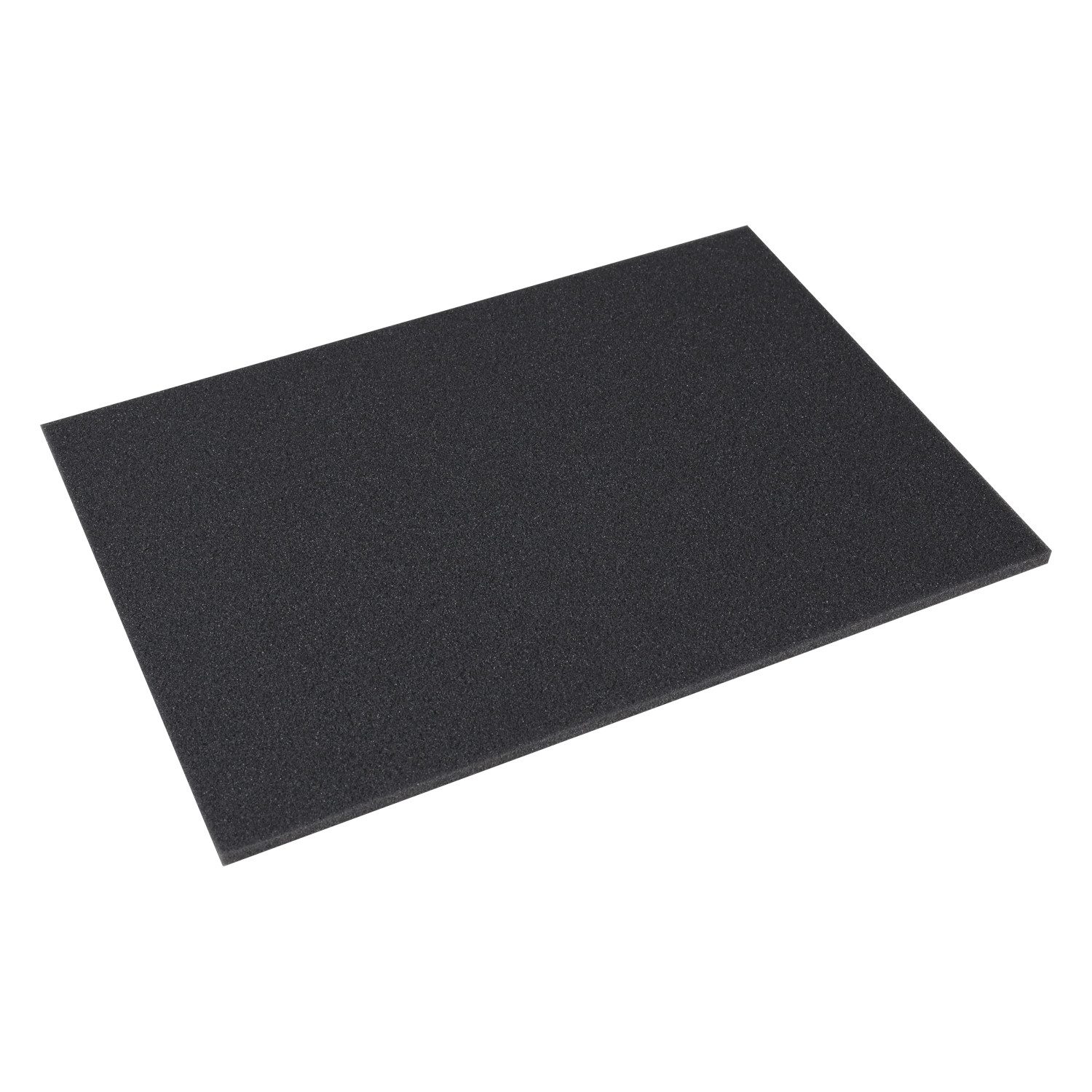 HMF Rasterschaumstoff 14570 Boden Schaumstoff 345 x 550 mm, Double-Size, Koffereinlage, Tabletop, Höhe: 10 mm