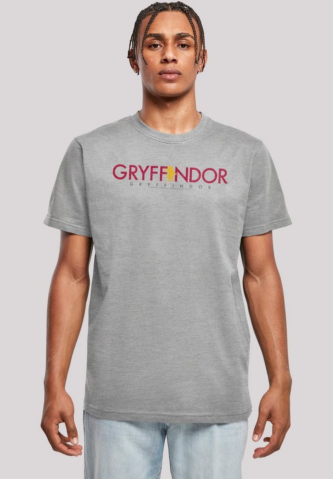 F4NT4STIC T-Shirt Harry Potter Gryffindor Text Print