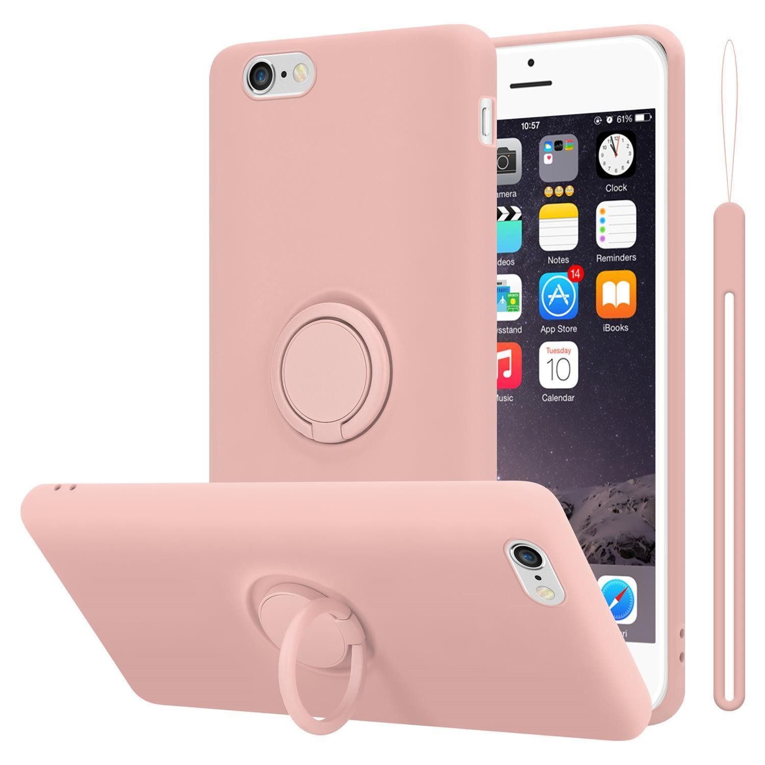 Cadorabo Handyhülle für iPhone 6 / 6S Hülle Apple iPhone 6 / 6S, Robustes Hard Case - Handy Schutzhülle - Hülle - Back Cover Bumper