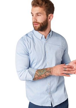 TOM TAILOR Langarmhemd mit Button-down-Kragen