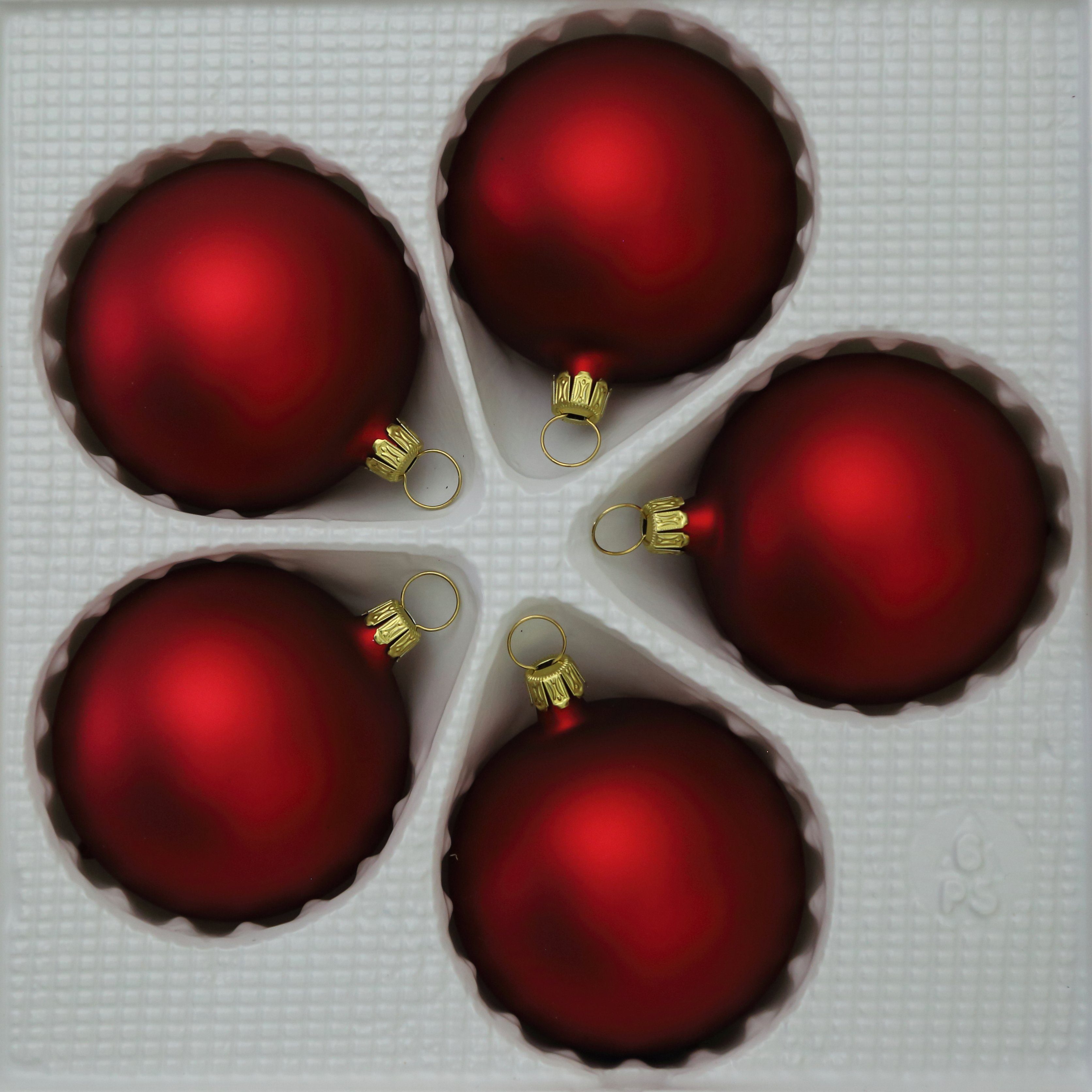 Lauschaer Glas Christbaumschmuck Christbaumschmuckkugeln in verschiedenen Farben und Größen
