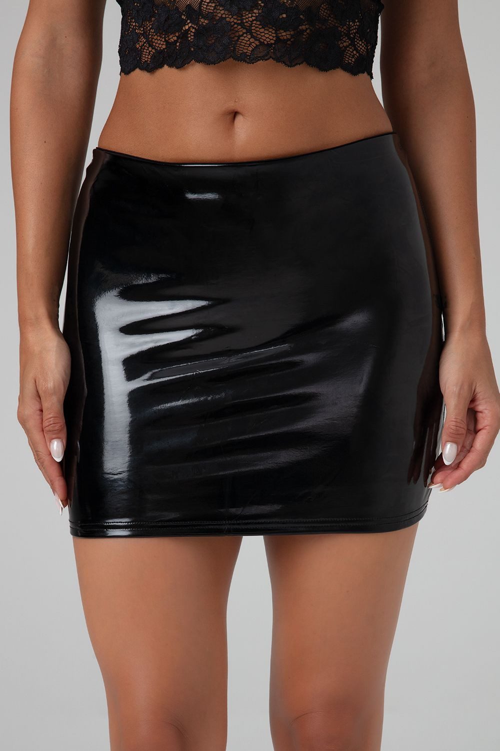 CHRISTINE LE DUC Negligé Minirock Black günstig online kaufen