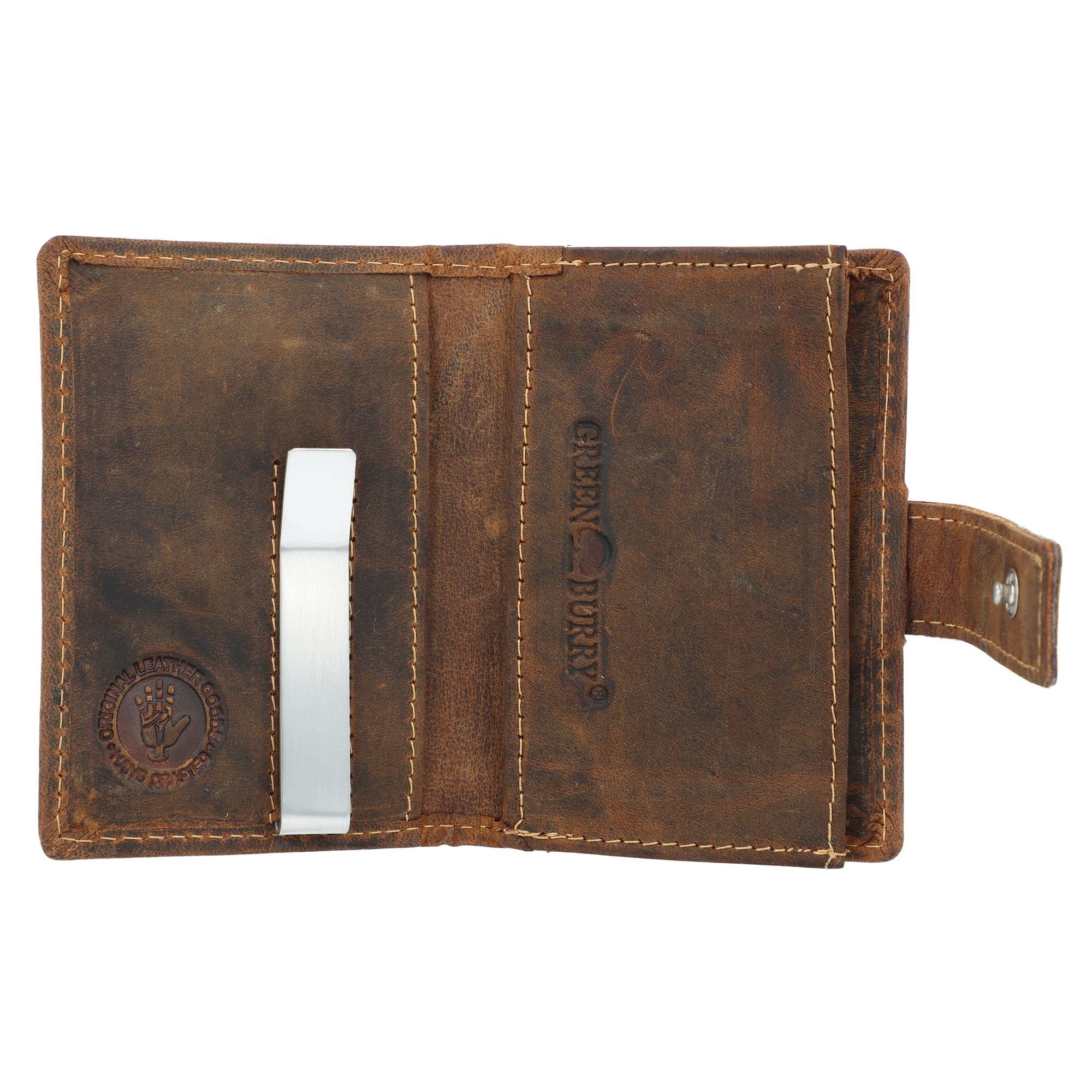 Leder Greenburry Vintage, Brown Etui