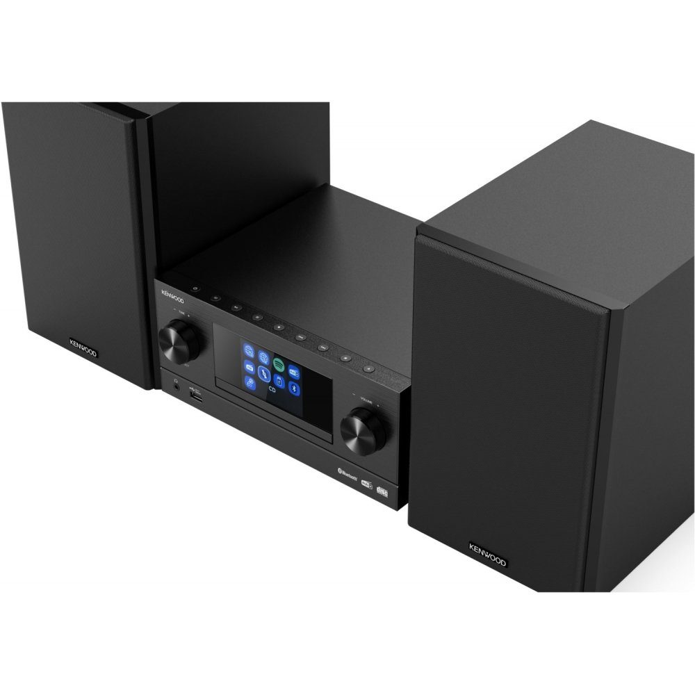 (DAB) USB CD Bluetooth schwarz M-9000S Digitalradio / UKW Mini-System DAB+ Kenwood