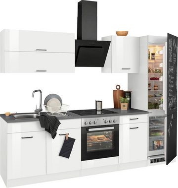 HELD MÖBEL Küchenzeile Trier, mit E-Geräten, Breite 270 cm