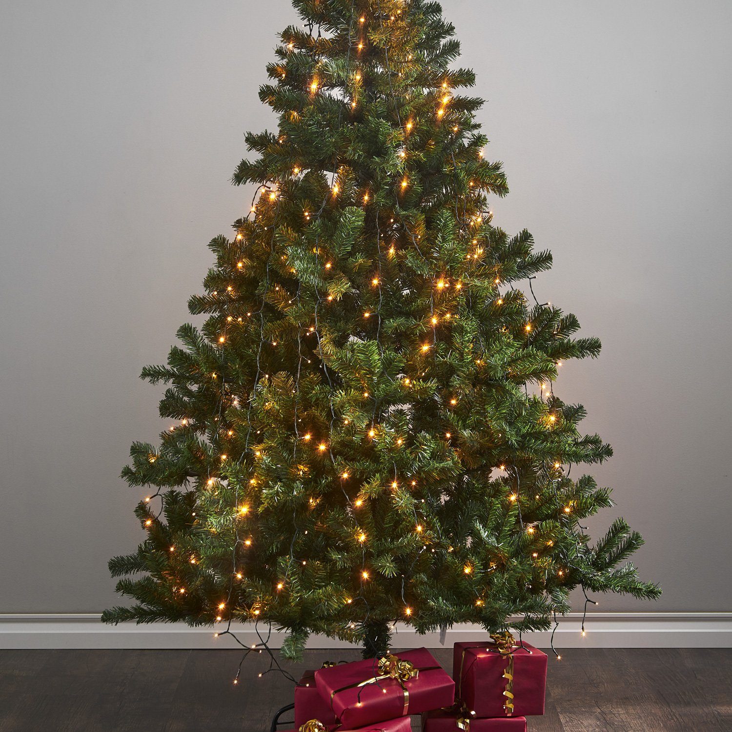 STAR TRADING LED-Baummantel LED Baummantel Lichterkette Baumkette 8 Stränge günstig online kaufen