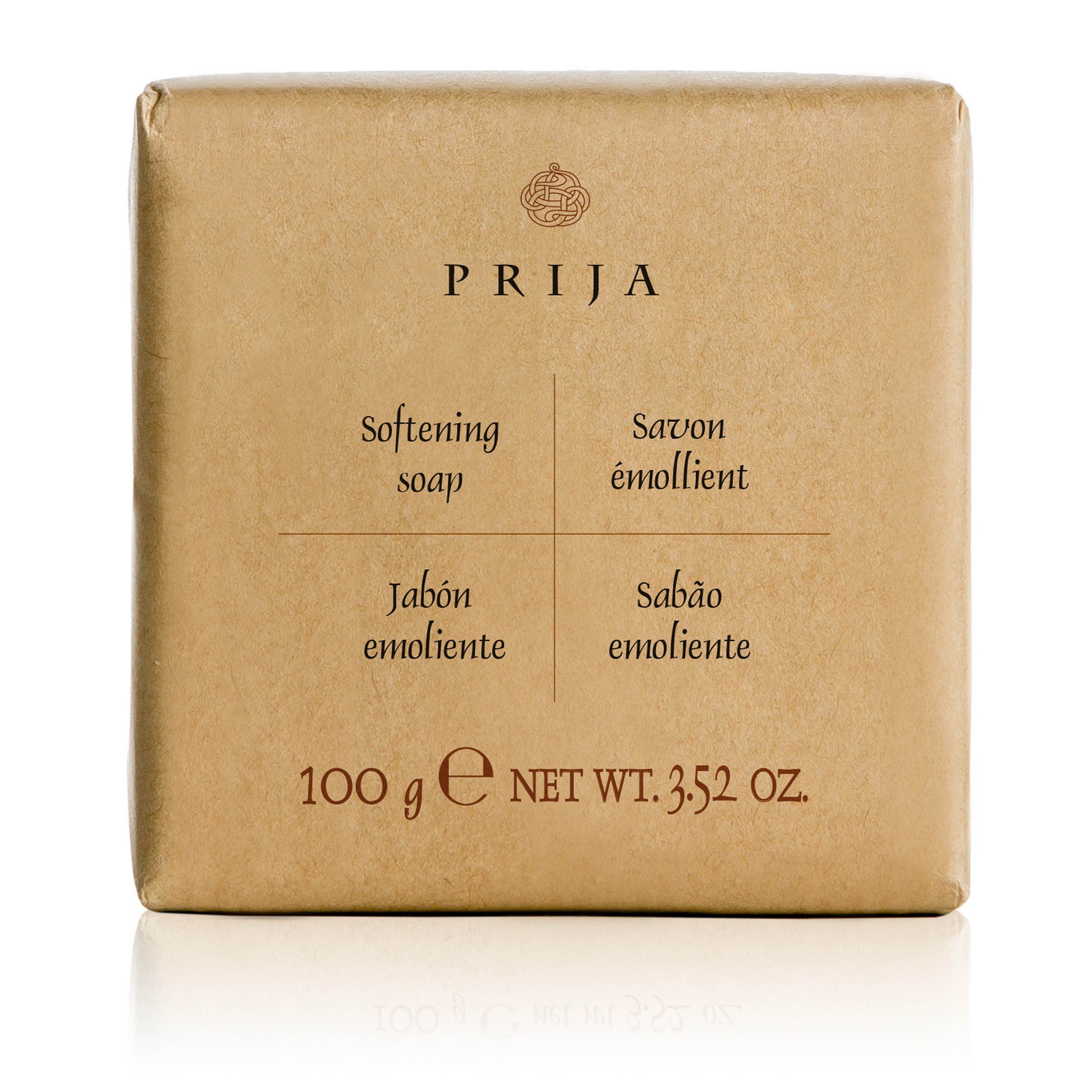 PRIJA Handseife PRIJA pflanzliche Seife mit Glycerin, FEUCHTIGKEITSSPENDEND, 1-tlg.