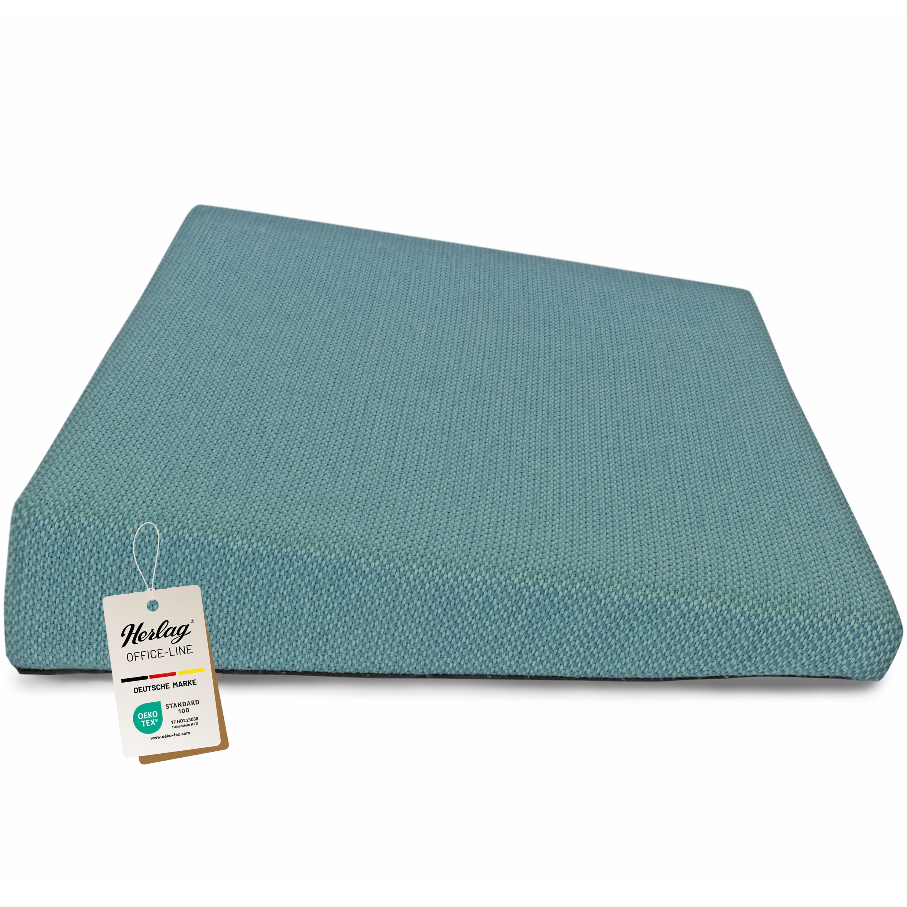 Herlag Keilkissen Stella, Ergonomisches Sitzkeilkissen 33x37x7/2cm Waschbar günstig online kaufen