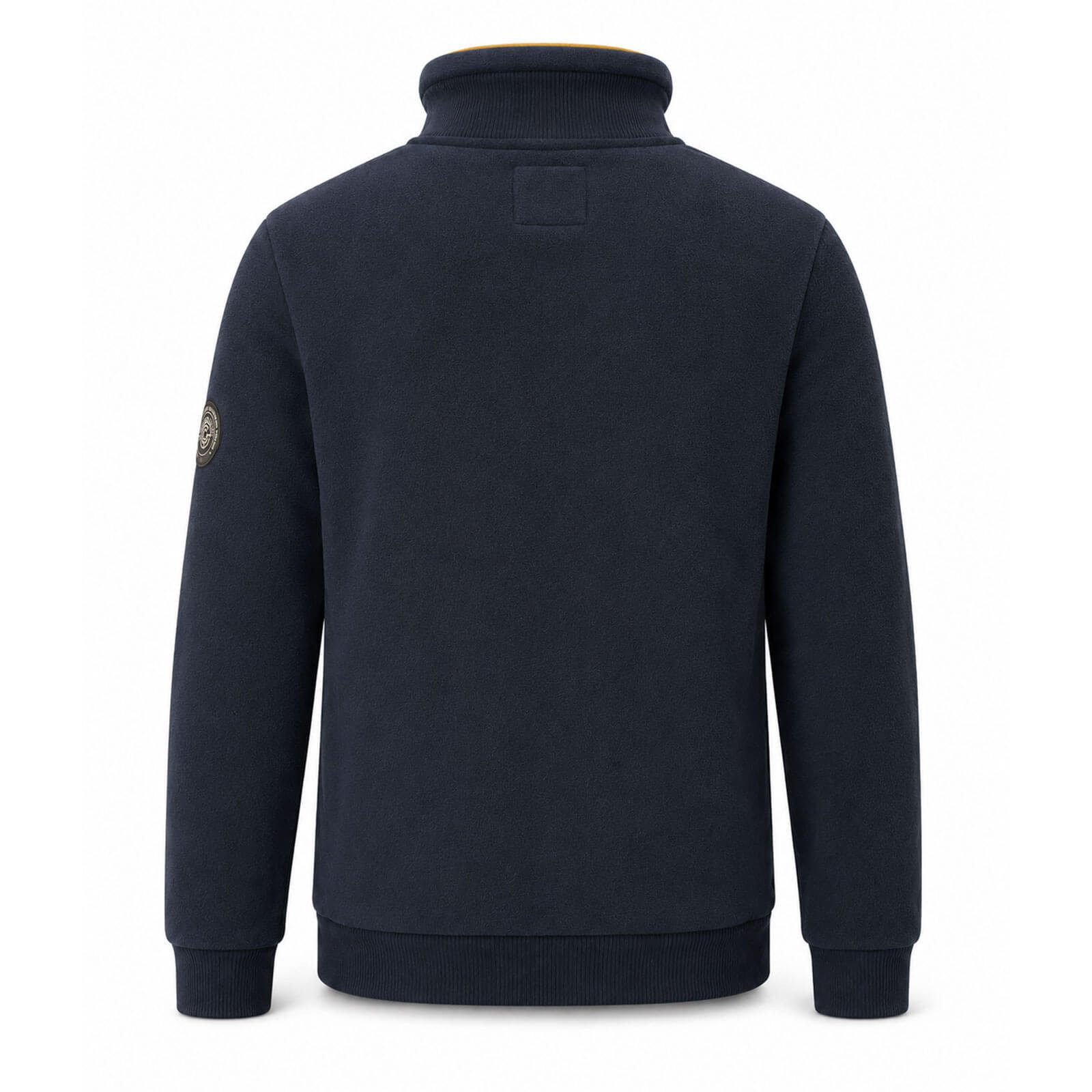 Coastguard Troyer Herren Fleecetroyer 80936 mit Stehkragen - Troyer-Pullover Fleece Troyer-Kragen mit Kordelzug, Rib am Kragenäußeren, Seitentaschen – Bild 5 von 5