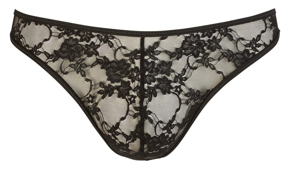 Svenjoyment Slip Spitzenslip für Herren (1-St) transparent