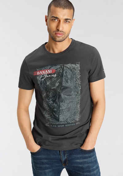 Bruno Banani T-Shirt mit großem Frontprint