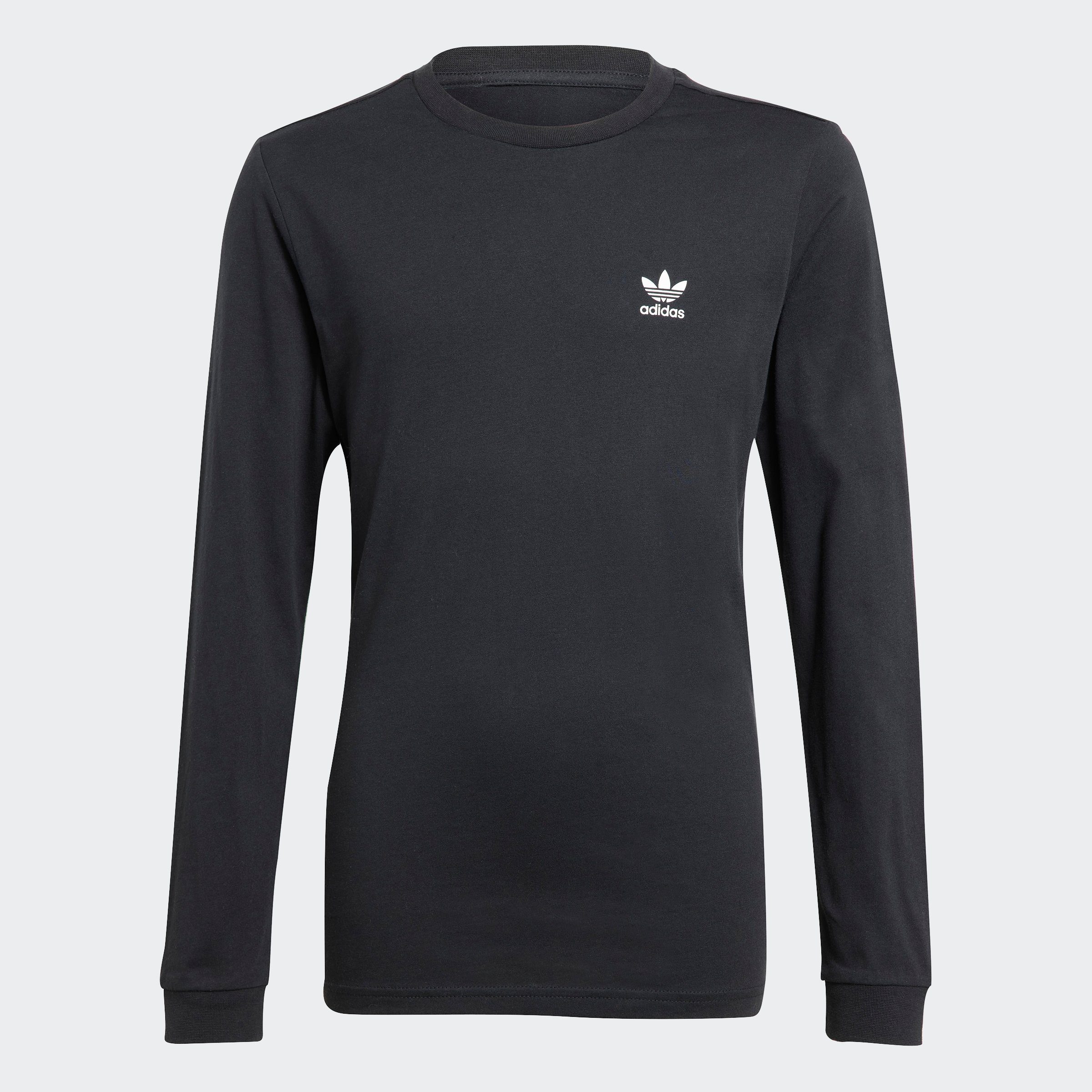 Black adidas LONGSLEEVE Langarmshirt / Originals White