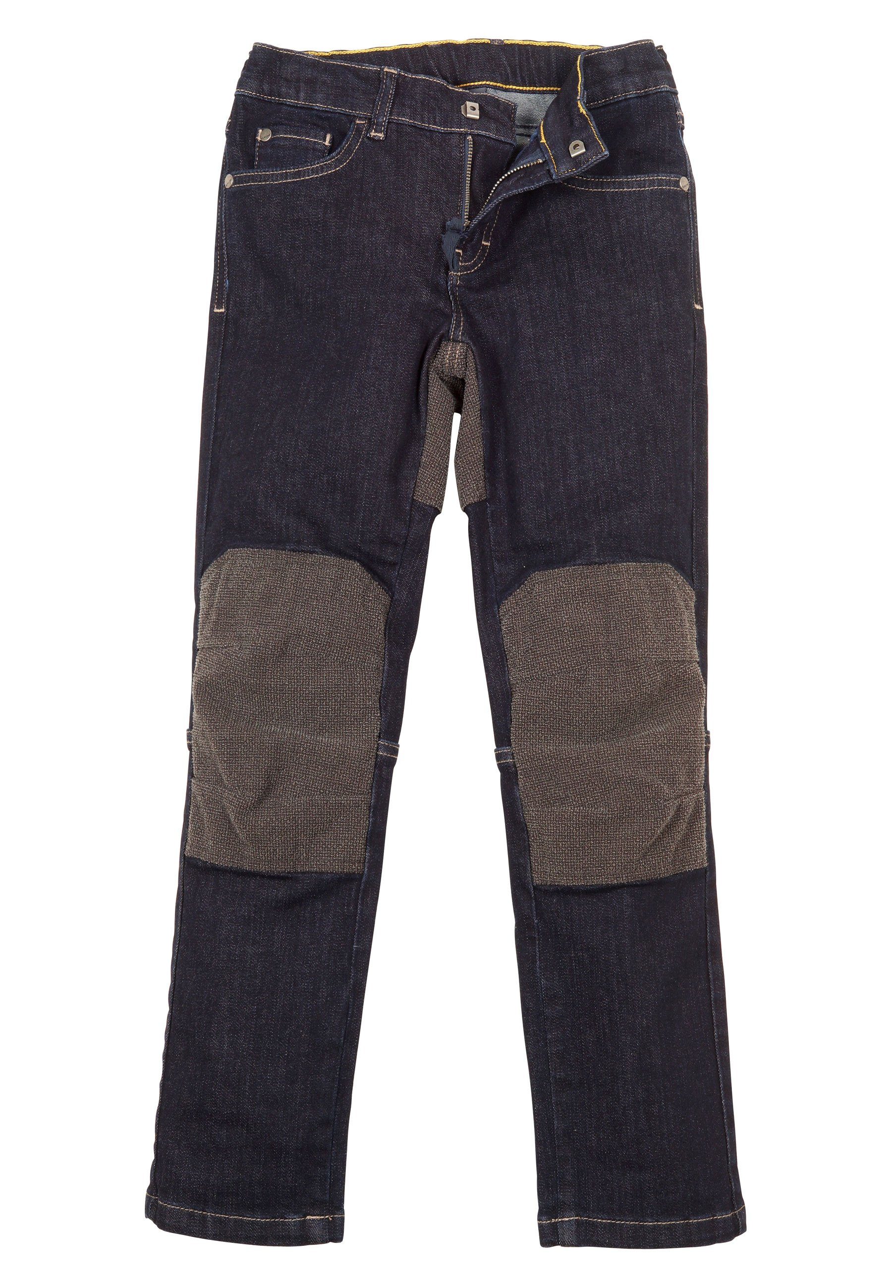 Elkline Arbeitslatzhose Bestboy Five-Pocket-Stretch mit Besatz robust darkdenim