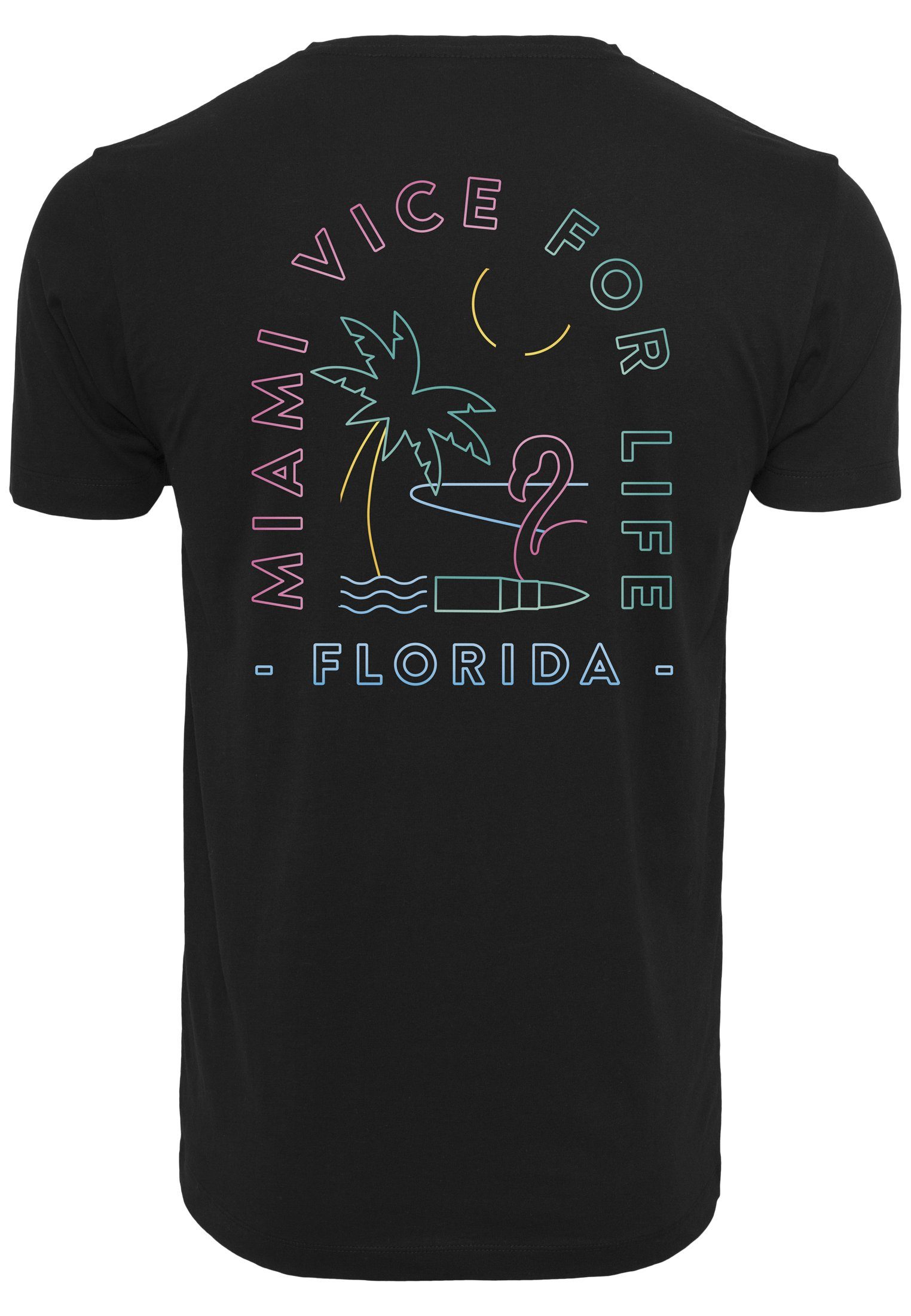 Tee Herren Miami (1-tlg) Merchcode Florida Vice Kurzarmshirt