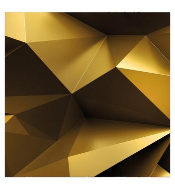MyMaxxi Dekorationsfolie Küchenrückwand Polygone gold selbstklebend Spritzschutz Folie