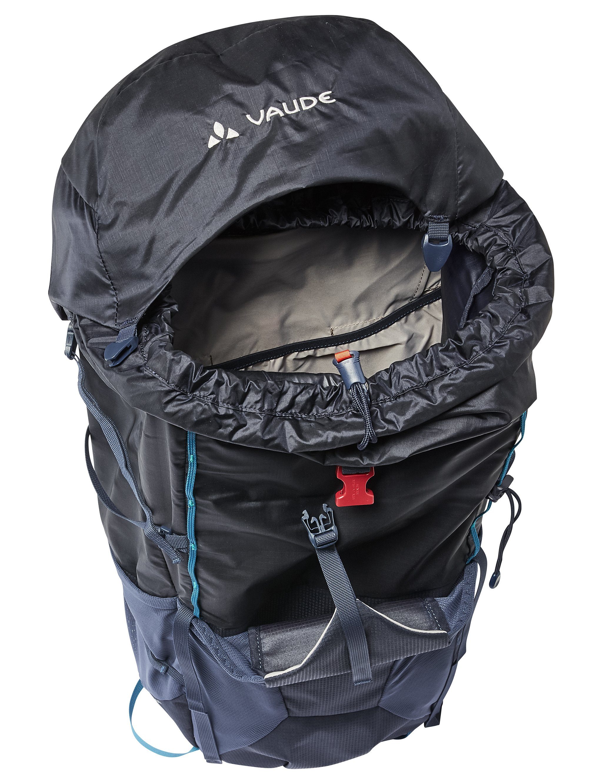 Women's Wanderrucksack VAUDE (Kein Knopf Grüner Ahead 44+ Set),